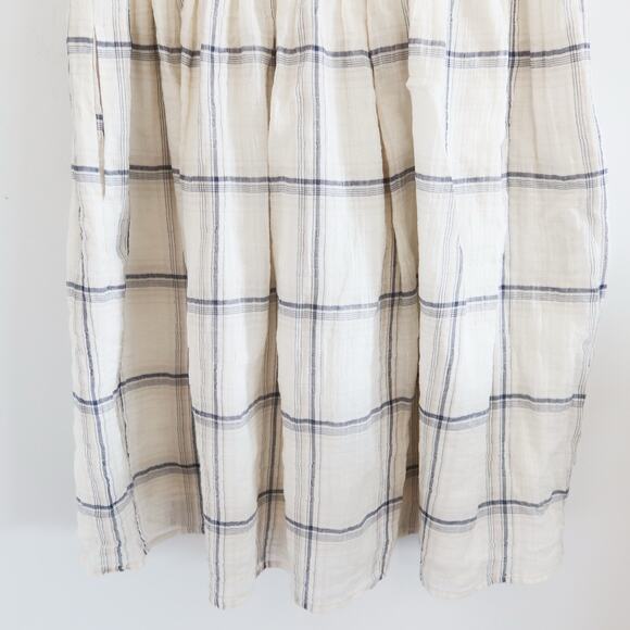 Darling Flight Dress White Plaid XS - Picture 7 of 9